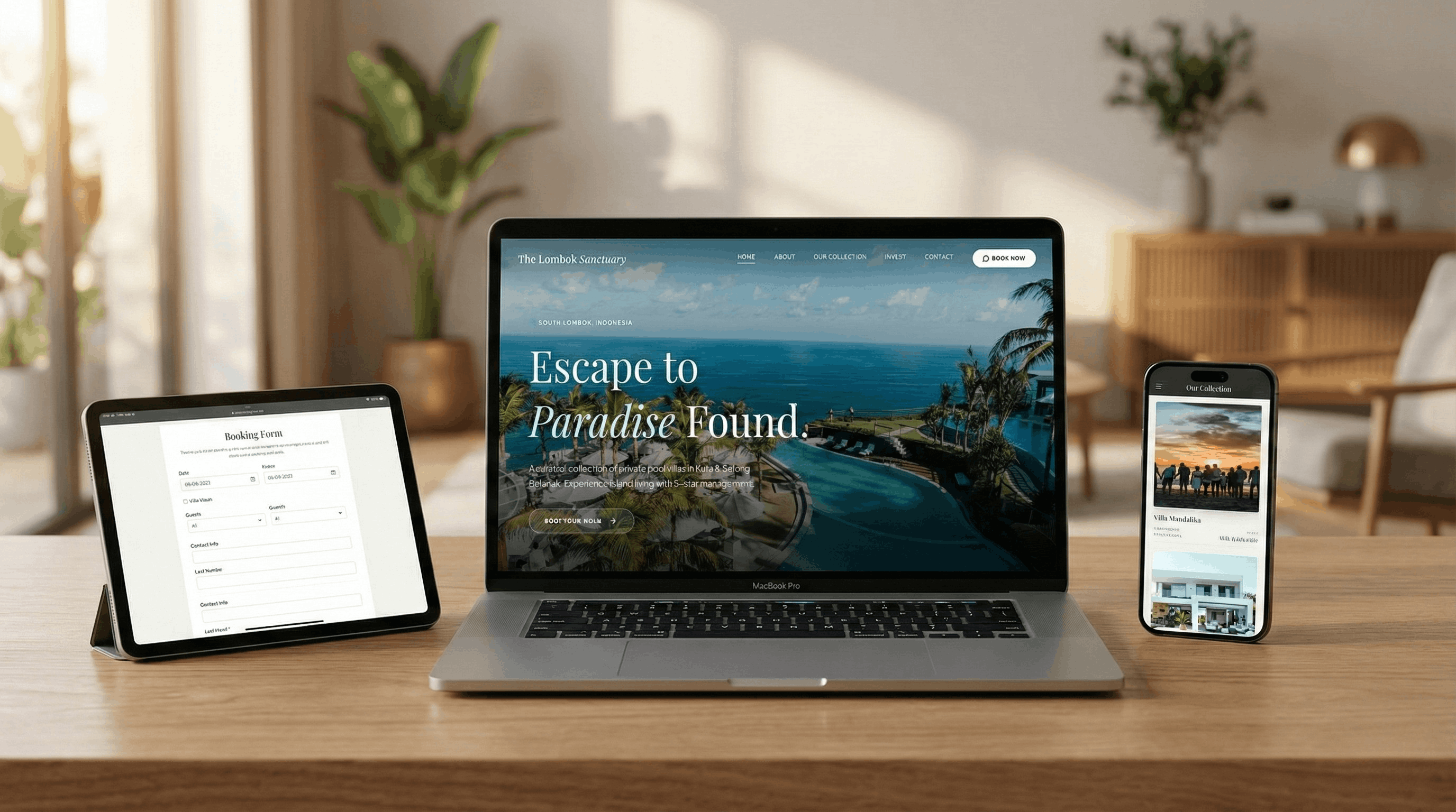 Luxury Villa Website — High-Conversion Digital Storefront